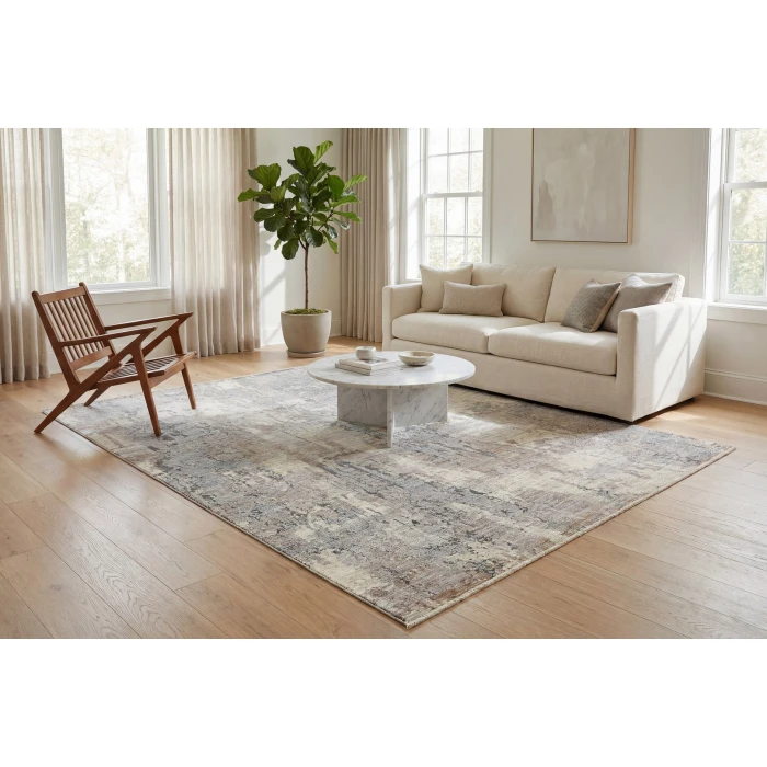 Dynamic Rugs AUTUMN Cream 10921 7ft. 10in. x 10ft. 2in. Rect. Rug