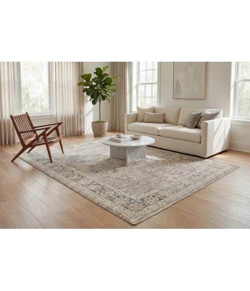 Dynamic Rugs AUTUMN Brown/Multi 10922 6ft. 7in. x 9ft. 10in. Rect. Rug