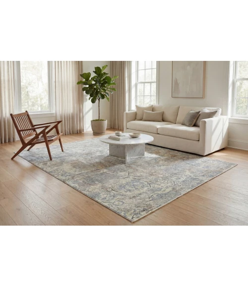 Dynamic Rugs AUTUMN Grey/Cream/Multi 10924 5ft. 3in. x 7ft. 10in. Rect. Rug