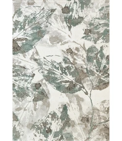 Dynamic Rugs AVENUE Ivory/Green 3407 7ft. 10in. x 11ft. 2in. Rect. Rug