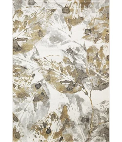 Dynamic Rugs AVENUE Ivory/Gold 3407 7ft. 10in. x 11ft. 2in. Rect. Rug