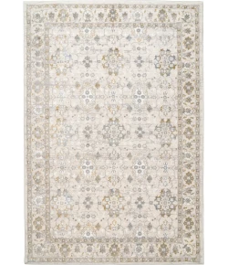 Dynamic Rugs AZURE Ivory/Grey/Blue 12586 5ft. 3in. x 7ft. Rect. Rug
