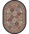 Dynamic Rugs ANCIENT GARDEN Multi 57008 6ft. 7in. x 9ft. 6in. Oval Rug