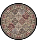 Dynamic Rugs ANCIENT GARDEN Multi 57008 5ft. 3in. Round Rug