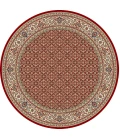 Dynamic Rugs ANCIENT GARDEN Red/Ivory 57011 7ft. 10in. Round Rug
