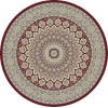 Dynamic Rugs ANCIENT GARDEN Red 57090 7ft. 10in. Round Rug