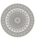 Dynamic Rugs ANCIENT GARDEN Cream/Grey 57090 7ft. 10in. Round Rug