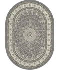 Dynamic Rugs ANCIENT GARDEN Grey/Cream 57119 2ft. 7in. x 4ft. 7in. Oval Rug