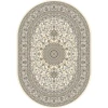 Dynamic Rugs ANCIENT GARDEN Ivory 57119 2ft. 7in. x 4ft. 7in. Oval Rug
