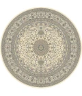 Dynamic Rugs ANCIENT GARDEN Ivory 57119 5ft. 3in. Round Rug