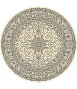 Dynamic Rugs ANCIENT GARDEN Ivory 57119 7ft. 10in. Round Rug