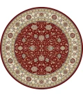 Dynamic Rugs ANCIENT GARDEN Red/Ivory 57120 7ft. 10in. Round Rug