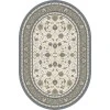 Dynamic Rugs ANCIENT GARDEN Beige/Light Blue 57120 2ft. 7in. x 4ft. 7in. Oval Rug