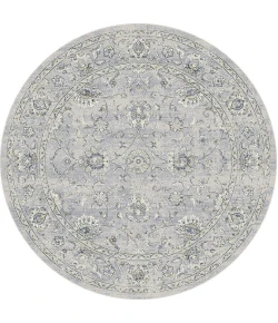 Dynamic Rugs ANCIENT GARDEN Cream/Grey 57126 7ft. 10in. Round Rug