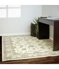 Dynamic Rugs ANCIENT GARDEN Ivory 57159 7ft. 10in. x 10ft. 10in. Rect. Rug