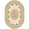 Dynamic Rugs ANCIENT GARDEN Ivory 57226 2ft. 7in. x 4ft. 7in. Oval Rug