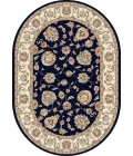 Dynamic Rugs ANCIENT GARDEN Blue/Ivory 57365 2ft. 7in. x 4ft. 7in. Oval Rug