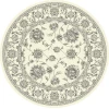 Dynamic Rugs ANCIENT GARDEN Cream 57365 5ft. 3in. Round Rug