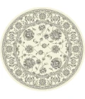 Dynamic Rugs ANCIENT GARDEN Cream 57365 7ft. 10in. Round Rug