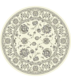 Dynamic Rugs ANCIENT GARDEN Cream 57365 7ft. 10in. Round Rug