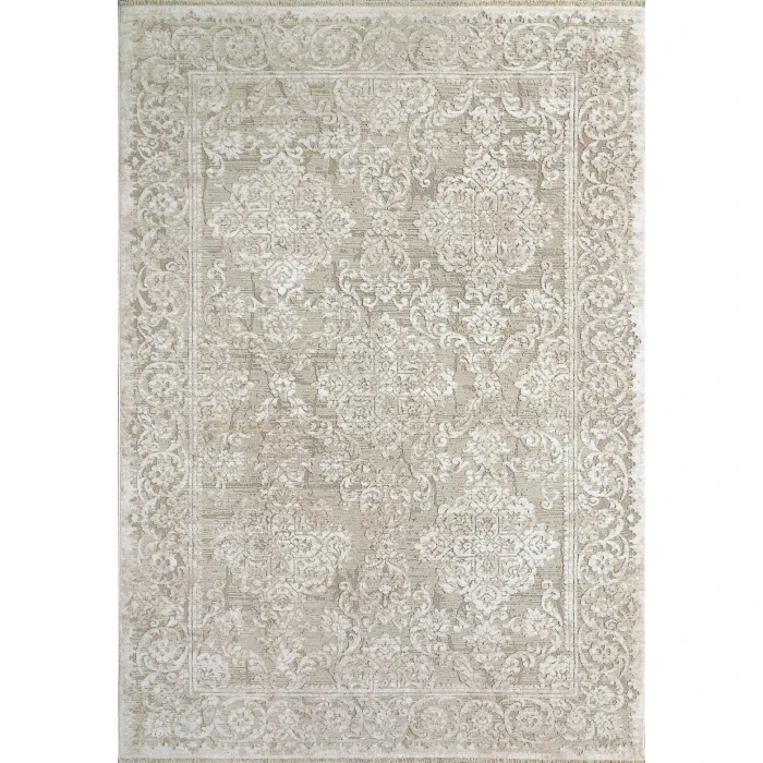 Dynamic Rugs BAILEY Beige/Ivory/Grey 3881 7ft. 10in. x 10ft. 2in. Rect. Rug