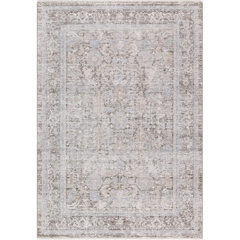Dynamic Rugs BLISS Beige/Grey 17587 7ft. 10in. x 9ft. 11in. Rect. Rug