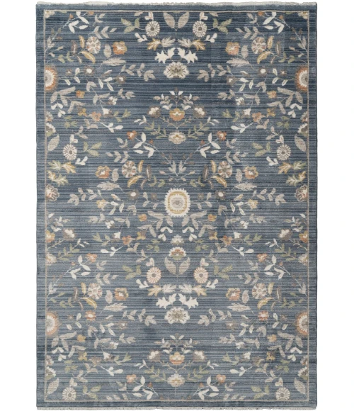 Dynamic Rugs BOTANICA Navy/Multi 13359 6ft. 6in. x 9ft. Rect. Rug