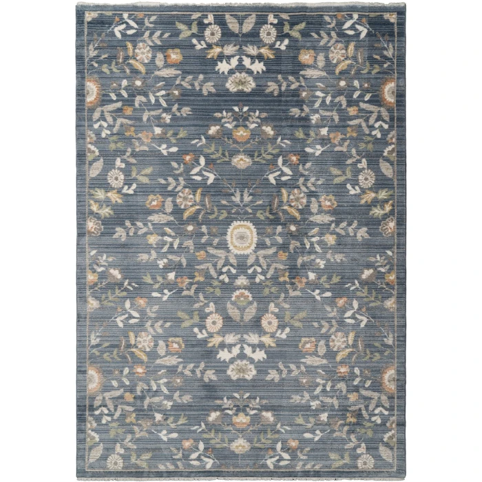 Dynamic Rugs BOTANICA Navy/Multi 13359 5ft. 2in. x 7ft. Rect. Rug