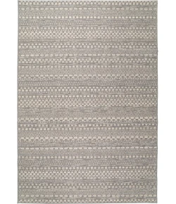 Dynamic Rugs BRIGHTON Light Grey 8570 7ft. 10in. x 10ft. 10in. Rect. Rug