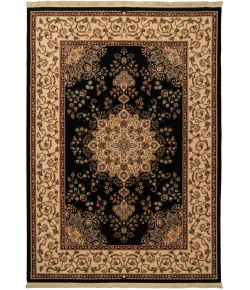 Dynamic Rugs BRILLIANT Black 7201 7ft. 10in. x 10ft. 10in. Rect. Rug