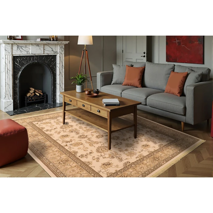 Dynamic Rugs BRILLIANT Ivory 7226 2ft. 9in. x 8ft. 2in. Rect. Rug