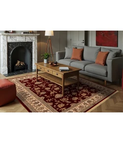 Dynamic Rugs BRILLIANT Red 7226 2ft. 9in. x 11ft. 6in. Rect. Rug