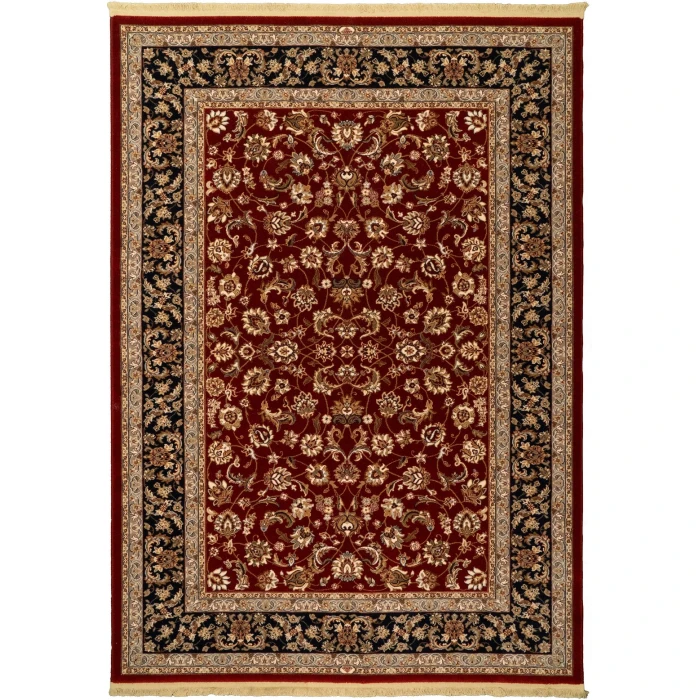 Dynamic Rugs BRILLIANT Red 72284 7ft. 10in. x 10ft. 10in. Rect. Rug