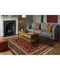 Dynamic Rugs BRILLIANT Red 72284 7ft. 10in. x 10ft. 10in. Rect. Rug