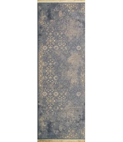 Dynamic Rugs BRILLIANT Blue 72403 2ft. 9in. x 11ft. 6in. Rect. Rug