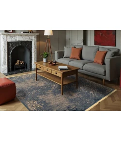 Dynamic Rugs BRILLIANT Blue 72403 2ft. 9in. x 11ft. 6in. Rect. Rug