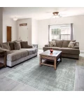 Dynamic Rugs BRISTOL Grey/Light Blue 5120 7ft. 10in. x 10ft. 10in. Rect. Rug