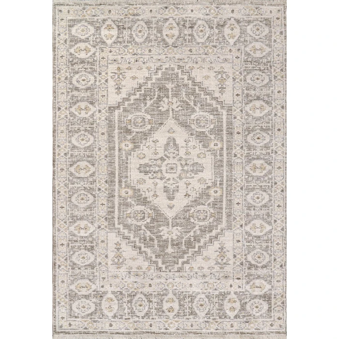 Dynamic Rugs CALYPSO Ivory/Grey 13501 2ft. 7in. x 4ft. 11in. Rect. Rug