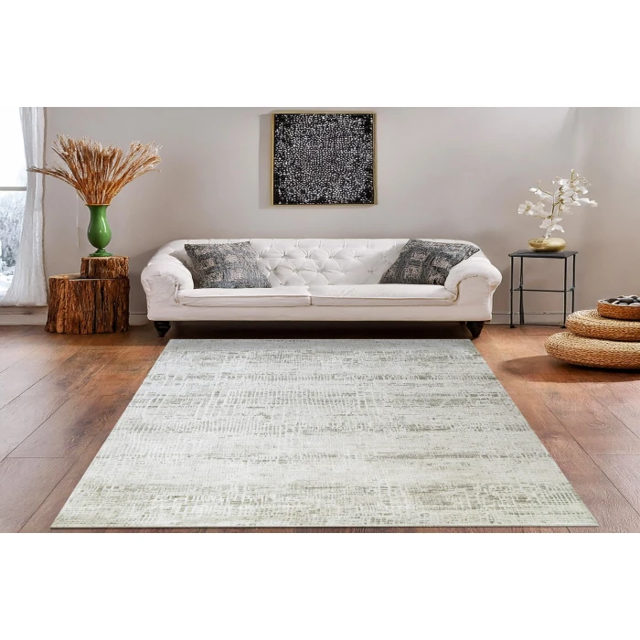 Dynamic Rugs CANYON Grey/Dark Grey 15471 2ft. 2in. x 7ft. 7in. Rect. Rug