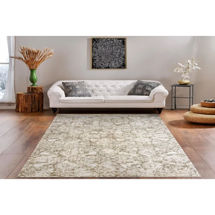 Dynamic Rugs CANYON Beige/Sage 15478 2ft. 2in. x 7ft. 7in. Rect. Rug