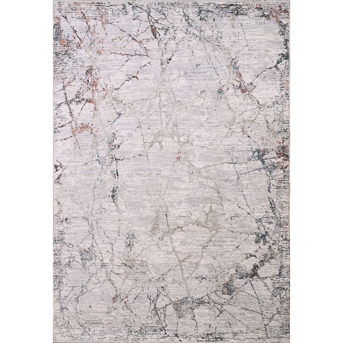 Dynamic Rugs CARSON Ivory/Blue 5221 2ft. 7in. x 4ft. 11in. Rect. Rug