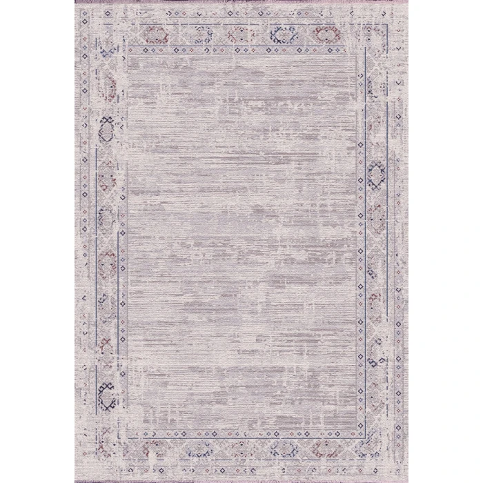 Dynamic Rugs CARSON Grey/Ivory 5222 5ft. 3in. x 7ft. 10in. Rect. Rug