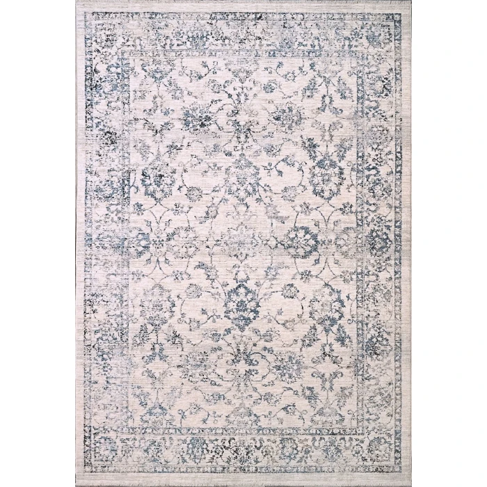 Dynamic Rugs CARSON Blue/Ivory 5223 2ft. 2in. x 7ft. 7in. Rect. Rug