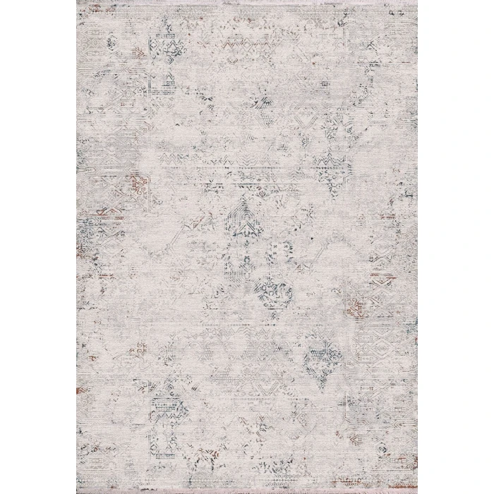 Dynamic Rugs CARSON Ivory/Black 5229 7ft. 10in. x 10ft. 10in. Rect. Rug