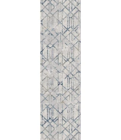 Dynamic Rugs CASTILLA Grey/Multi 3527 2ft. 2in. x 7ft. 7in. Rect. Rug