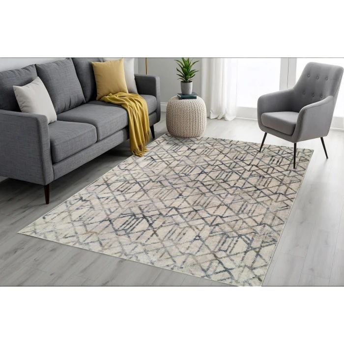 Dynamic Rugs CASTILLA Grey/Multi 3527 7ft. 10in. x 10ft. 10in. Rect. Rug