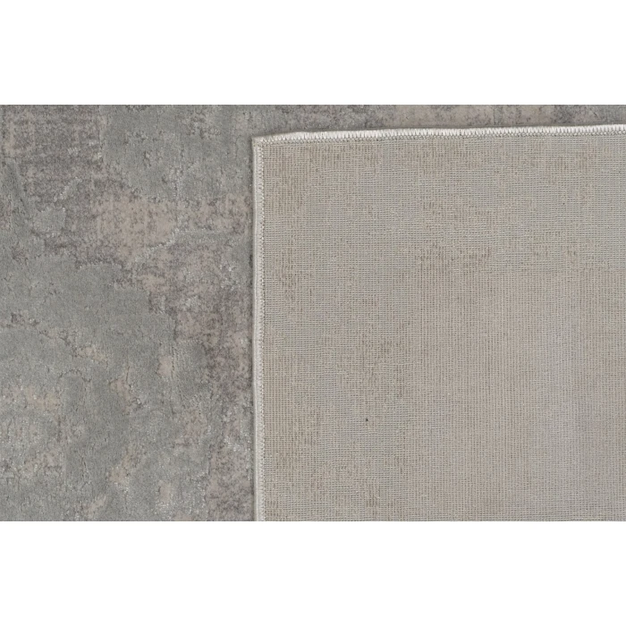 Dynamic Rugs CASTILLA Cream/Silver 3530 2ft. 2in. x 7ft. 7in. Rect. Rug