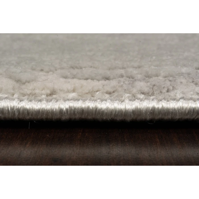 Dynamic Rugs CASTILLA Cream/Silver 3530 2ft. 2in. x 7ft. 7in. Rect. Rug