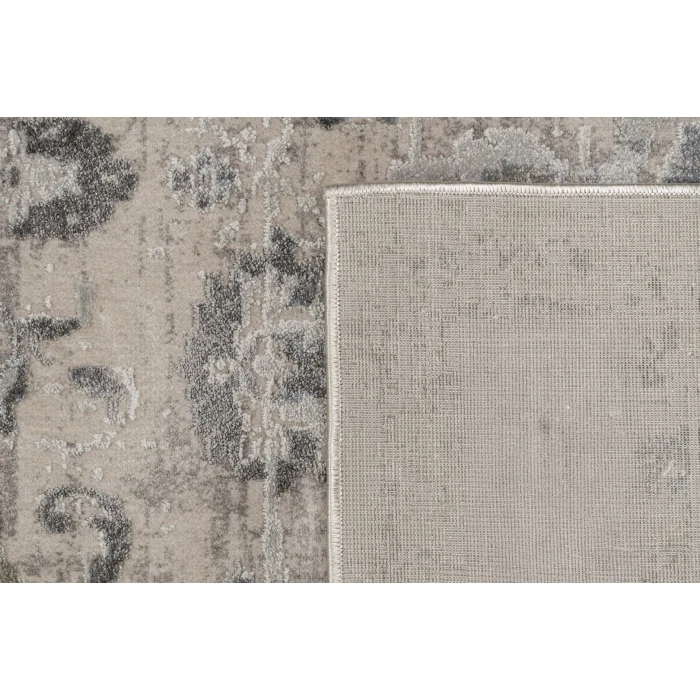 Dynamic Rugs CASTILLA Ivory/Grey 3530 2ft. 2in. x 7ft. 7in. Rect. Rug