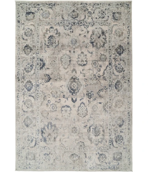 Dynamic Rugs CASTILLA Grey/Blue 3530 9ft. x 12ft. 10in. Rect. Rug
